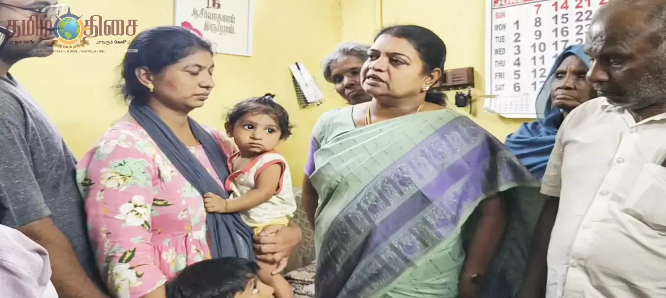 ஓமனில் உயிரிழந்த மாலுமியின் குடும்பத்திற்கு முன்னாள் அமைச்சர் கீதாஜீவன் ஆறுதல்.